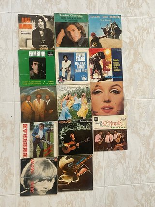 Lote 15 Vinilos LP Pop Rock Latino