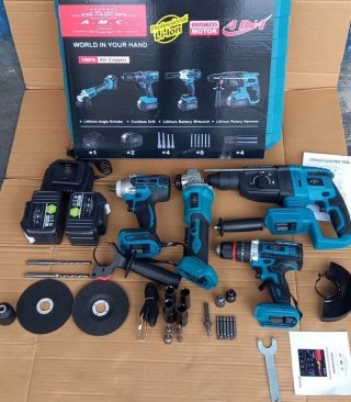 Kit 4 in 1 Utensili Batteria Li-Ion
