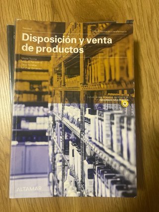 Libros 1 de farmacia y parafarmacia (grado medio)