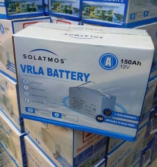 Batteria Solatmos VRLA 150Ah 12V