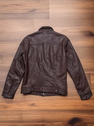 Cazadora Levi's Cuero Bovino Marrón Talla M