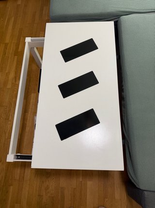 Mesa Salon Extensible + MESA A JUEGO + 4 SILLAS