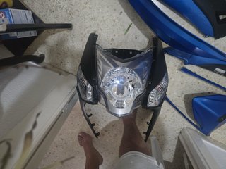 Despiece Kymco Agility 125 Azul/Negro