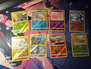 Lote Cartas Pokémon Antiguas Reverse Holo