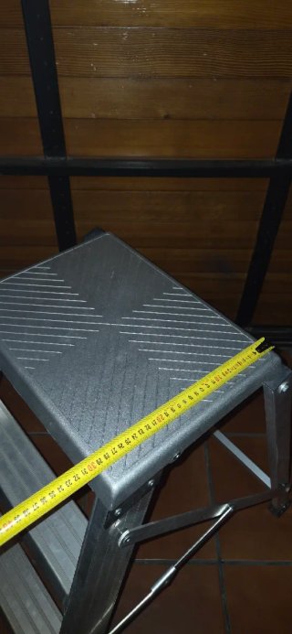 Escalera aluminio 3 peldaños