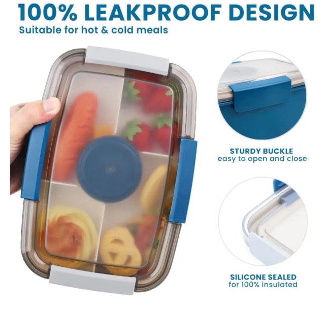 Fiambrera Bento Box Apilable