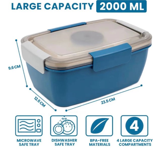 Fiambrera Bento Box Apilable