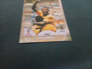 Cromo Pelé Leyendas Mundial 2018