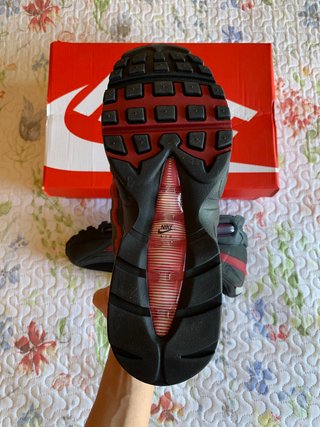 Nike Air Max 95 OG Big Bubble "Black Crimson Grey"