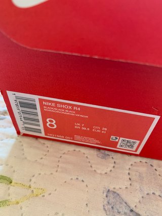 Nike Shox R4 "Triple Black" (T. 41EU)