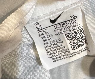 Zapatillas Nike NOCTA Blancas, una sola puesta.