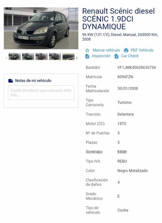 Renault Scenic 2008