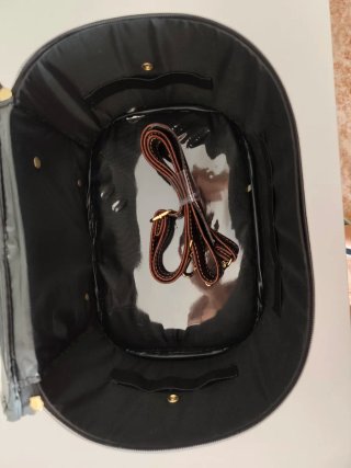 Bolsa de maquillaje Dino negra