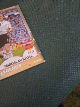 Cromo Miroslav Klose Mundial Rusia 2018 Legends