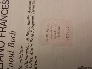 Il Nuovo Boch: Dizionario Francese Italiano Ita...