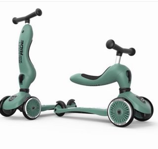 Patinete 3 Ruedas Scoot and Ride Azul - 2 en 1