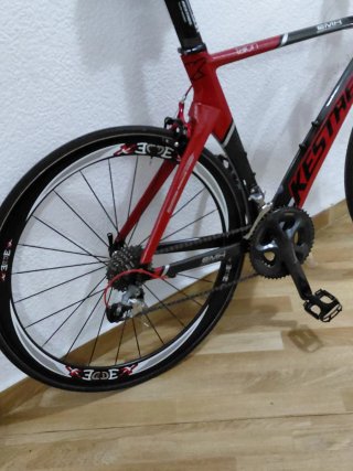 Bicicleta Triatlón Carbono Talla 56 Kestrel