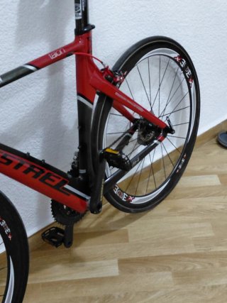 Bicicleta Triatlón Carbono Talla 56 Kestrel