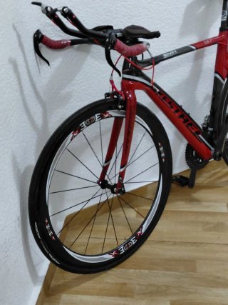 Bicicleta Triatlón Carbono Talla 56 Kestrel