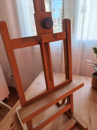 Caballete de mesa de madera