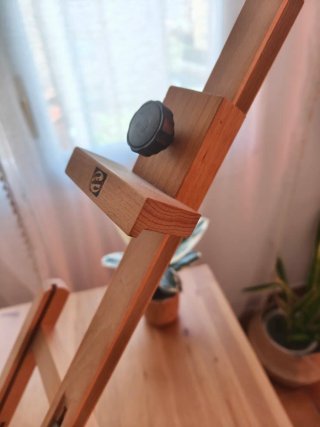 Caballete de mesa de madera