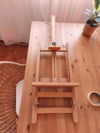 Caballete de mesa de madera