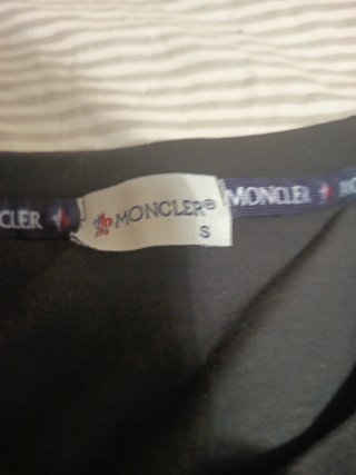 Camiseta Moncler Negra Talla S