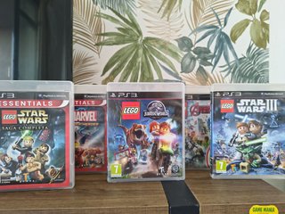 Lego Videojuegos PS3 (Star Wars, Marvel, Avengers)