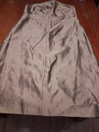 Vestido Pedro del Hierro Talla 42 Dorado