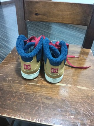 Zapatillas DC Shoes Azul y Marrón