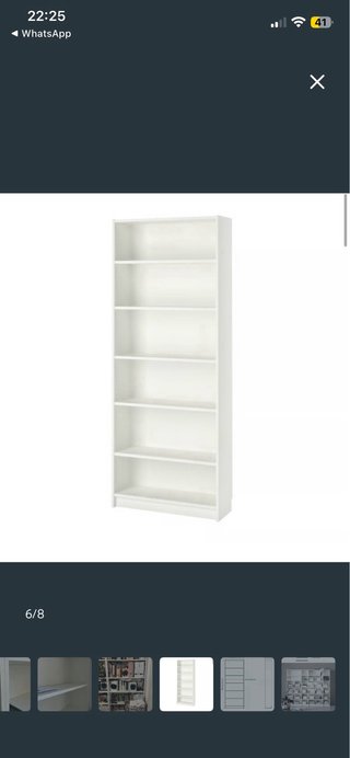 Estantería Billy Ikea blanco