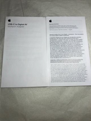 Adaptador Apple USB-C a Digital AV