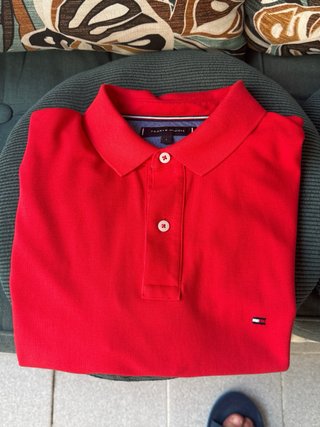 Polo Tommy Hilfiger Rojo