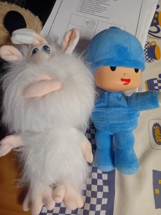 Pocoyó y Bob Esponja Peluches