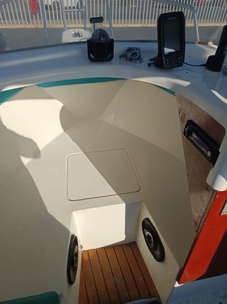 Barco Timonera con matrícula 7ªAL-2-50-03