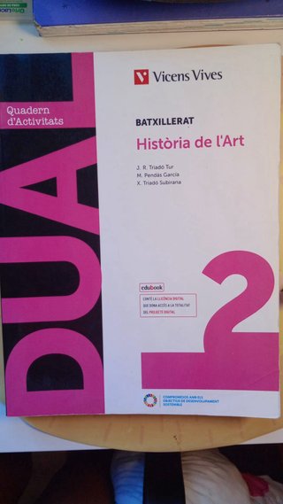 Història de l'Art, Batxillerat 2, Dual Llibre d...