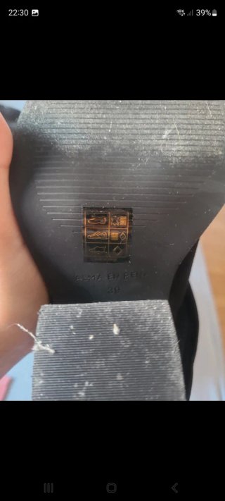 Botas Alma en Pena negras con pedrería
