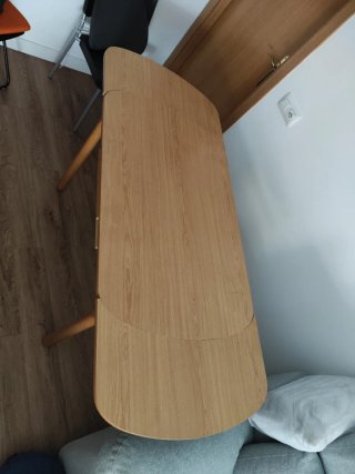 Mesa de madera para salón o cocina