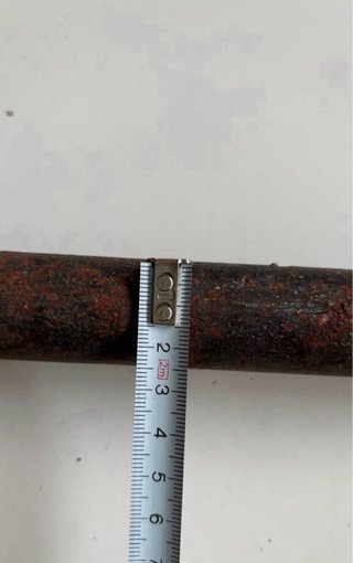 Barra de desencofrar maciza/ Palanca de obra