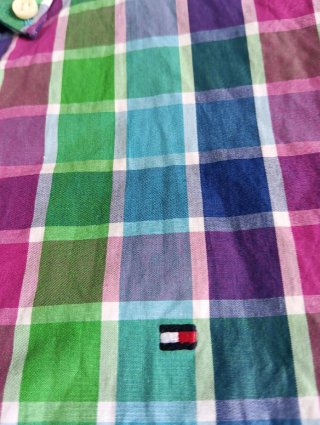 Camisa Tommy Hilfiger Blanca Talla L
