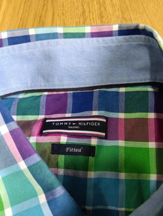 Camisa Tommy Hilfiger Blanca Talla L