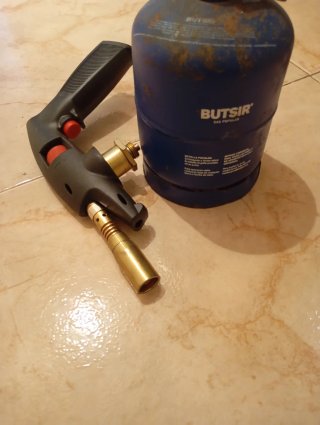 Soplete Butsir con bombona