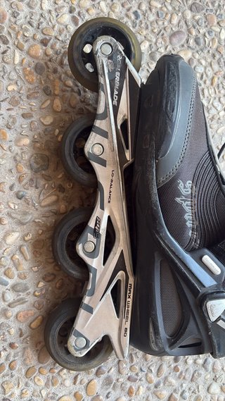 Patines en línea Rollerblade negros