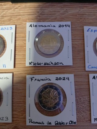 Lote 12 Monedas 2€ Conmemorativas