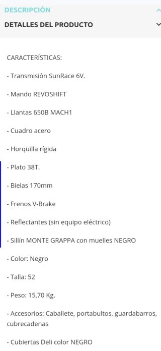 Bicicleta Clásica Negra
