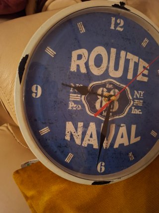 Orologio da parete Route 66 Naval