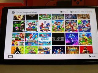 Nintendo Switch OLED Edición Mario Roja