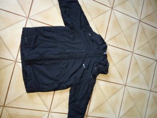 Giacca a vento Nike nera taglia L