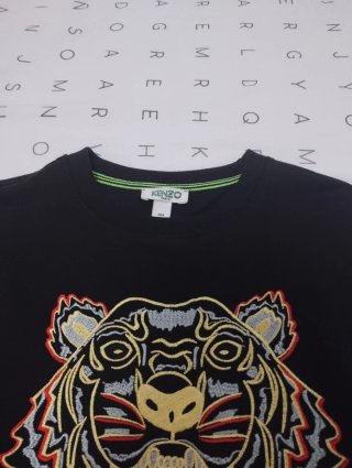 Sudadera Kenzo Tiger Negra