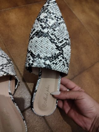 Zapatos planos Moda Plus serpiente talla 36